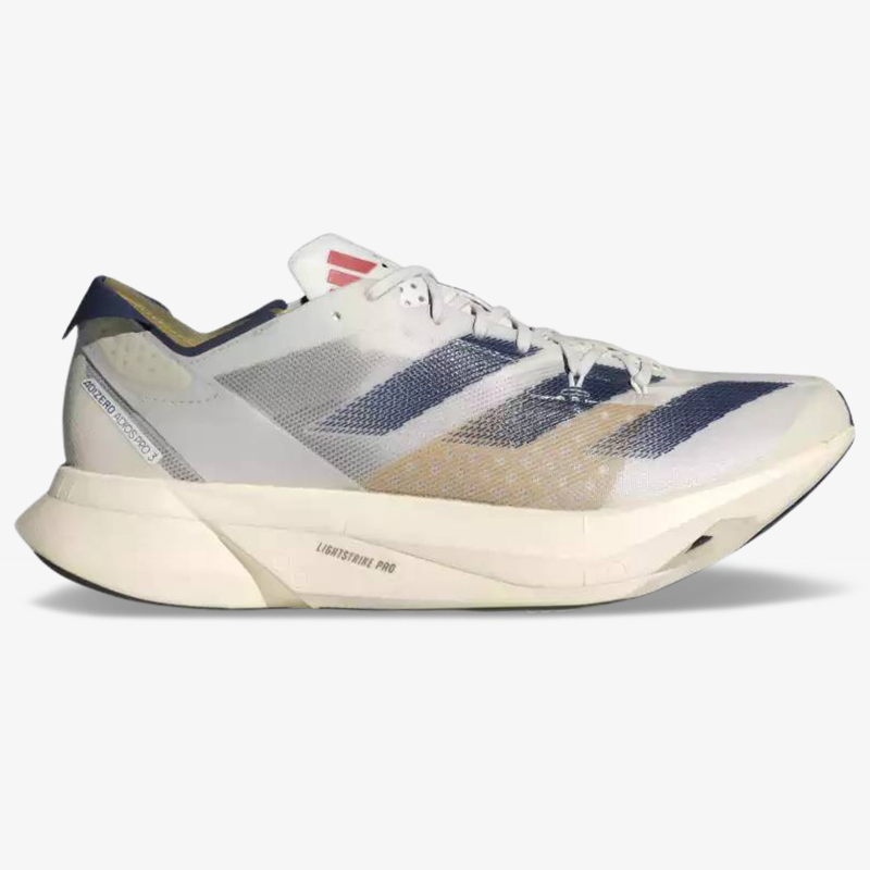 Adidas Adizero Adios Pro 3 - Branco/Azul Escuro
