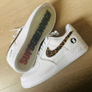 Air Force 1 Low White Cheetah x Supreme x GoodEnough